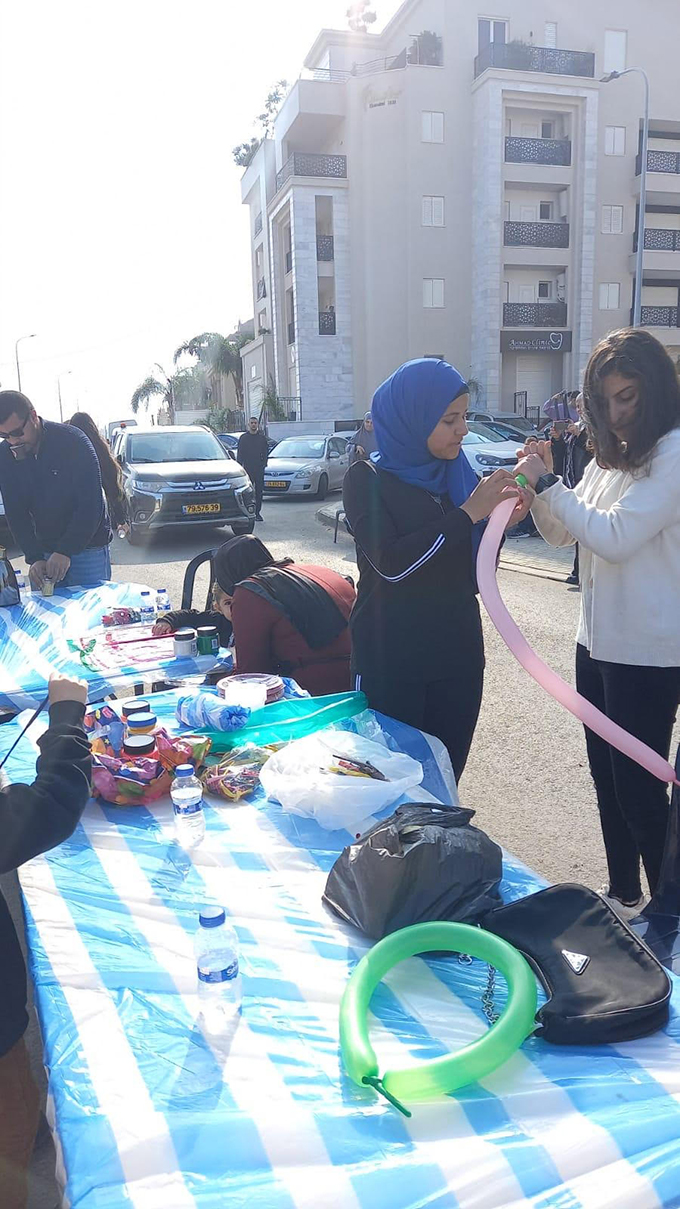 اقامة حديقة جماهيرية في جلجولية 